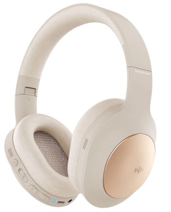 Beige Soundliving Wave ANC Høretelefoner – Fantastisk Tilbud!