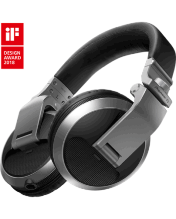 Pioneer HDJ-X7 Sølv Høretelefoner - Professionel Lydoplevelse