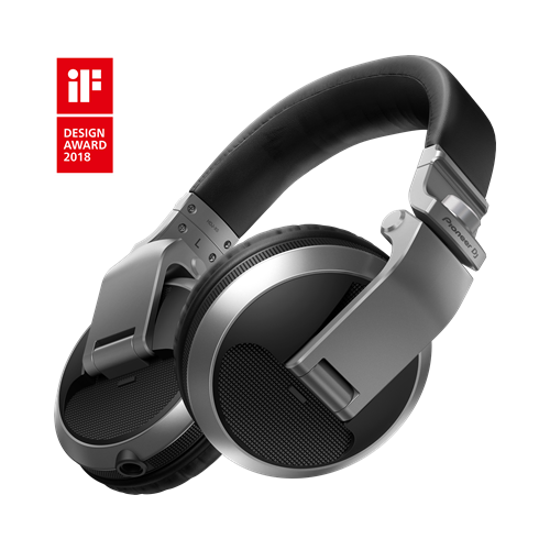Pioneer HDJ-X7 Sølv Høretelefoner – Professionel Lydkvalitet