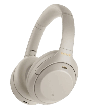 Sony 1000XM4 Sølv - Lyd med Uovertruffen Støjreduktion