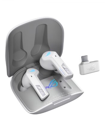 Hvid Asus Rog Cetra True Wireless Speednova Headphones Ghz & Bluetooth White - Asus Headphones  - 4711387348154