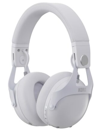 Hvid Korg Smart Noice Cancelling Headphones White - Korg Headphones  - 4959112195677