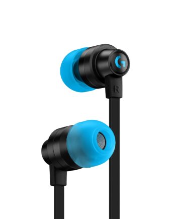 Sort Logitech G333 Ear Gaming Headphones Black - Logitech Headphones  - 5099206092723