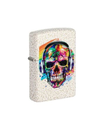 Zippo Skull Headphones Design Zippo Lighter - Zippo Headphones  - 0191693721881